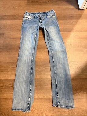 Cowgirl Tuff Light Blue Flare Jeans